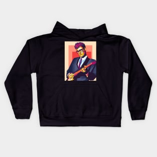 buddy holly Kids Hoodie